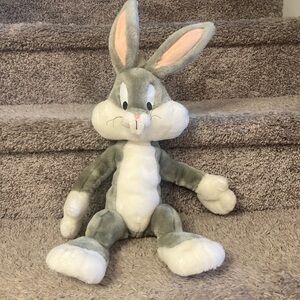 Vintage 1996 Applause Bugs Bunny 22”Looney Tunes Plush Holiday Nostalgia